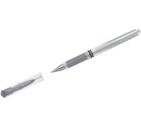 Uni-Ball 716809 Stylo Roller Signo Broad 1 mm Argenté