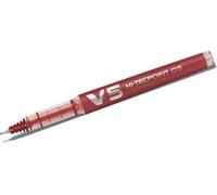 Roller à encre Hi Tecpoint V5 BG 0,3 rouge boîte de 10 pièces