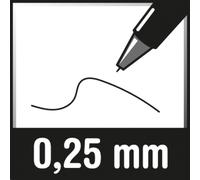 Pentel Liquid Gel-Tintenroller EnerGel BLN75, schwarz
