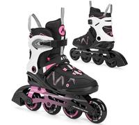 Roller Attabo Bliss pour Femmes 42 EU Confort et Sécurité Coque Semi-Dure Plaque en Aluminium Roues 80 mm en PU Roulements ABEC-7 Réglable pour Un Meilleur Ajustement