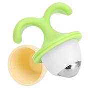Roller Ball Massager - Manual Massage Ball In Flower Pot Shape | Stress Relief Cute Mini Innovative Manual Roller Massager | For Cervical Spine Neck Waist Full Body Relaxation 6x4.9x4.9cm 84g