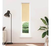 vidaXL Store enrouleur occultant largeur du tissu 40,7 cm polyester beige