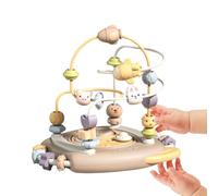 Roller Coaster Bead Maze - Activity Table Toy, Fine Motor Skills Learning Game, Educational Development Sensory Manipulation Toy Children Preschool Kids, Interactive Colorful Bead Track Maze