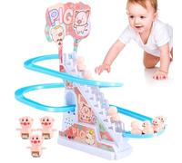 Roller Coaster - Jeu d'empreintes d'animaux pour | Jouets de pingouin électriques d'escalier d'escalier d'escalier d'escalier Go