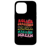 Roller Coaster Make Me Scream For Rollercoaster Fans Coque pour iPhone 14 Pro Max