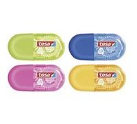 Roller correcteur ecoLogo® tesa 59816-00000-00 bleu, rose, vert, orange (L x l) 6 m x 5 mm