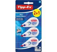 Roller correcteur Mini Pocket Mouse, 5 mm x 6 m, 2+1