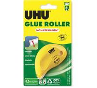 Roller De Colle Non Permanent-Colle De Façon Non Permanente Et Repositionnable,Rapide,Propre,Précis Et Instantané,Sans Solvants,Transparent,8,5 M X 6,5 Mm