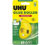 Roller De Colle Permanent Colle De Façon Permanente,Rapide,Propre,Précis Et Instantané,Sans Solvants,Transparent,9,5 M X 6,5 Mm