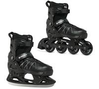 Roller en Ligne Expert du 43 au 46 Adulte EnfantNoir Mixte Taille Ajustable Raven