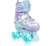 Roller en ligne Isla Quad du 34 au 37 Adulte Enfant Mixte taille ajustable Raven Lilas
