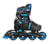 Roller En Ligne Nollan Du 30 Au 33 Enfant Mixte Taille Ajustable Noir/Bleu Croxer Bleu