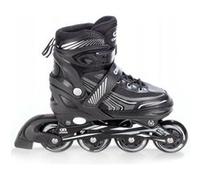 Roller en ligne Optima du 35 au 38 Mixte taille ajustable Croxer Noir