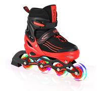 Roller en Ligne pour Enfants Filles Garçons, Patins à roulettes Ajustables
