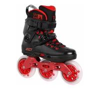 Roller en ligne - POWERSLIDE - Next Black Red 110 - Taille 40-41 - Mixte - Glisse urbaine 38/39