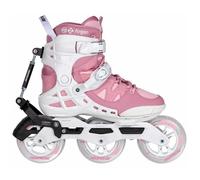 Powerslide Phuzion Argon Syncro 110 Inline Skates Blanc,Rose EU 39