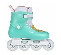 Roller en ligne POWERSLIDE Zoom Baby Blue 80 - Adulte - Mixte - Blanc 41/42