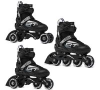 Roller en Ligne Profession du 38 au 42 EnfantNoir Mixte Taille Ajustable Raven