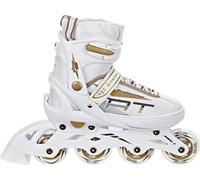 Roller en Ligne RAVEN Profession Pointure Ajustable - Blanc/Or - Taille 38-42 (25cm-27,5cm) Réglable Mixte