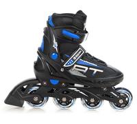 Roller en Ligne RAVEN Profession Pointure Ajustable - Noir/Bleu - Taille 35-39 (23cm-25,5cm) Réglable Mixte