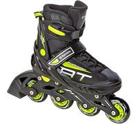Roller en Ligne RAVEN Profession Pointure Ajustable - Noir/Lime - Taille 38-42 (25cm-27,5cm) Réglable Mixte