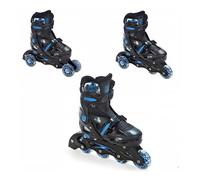 Roller En Ligne Singer Du 29 Au 32 Enfant Mixte Taille Ajustable Noir/Bleu Raven Bleu