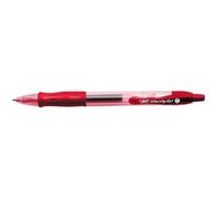 BIC Roller encre gel Velocity Gel 0,7 mm Rouge – Lot de 12