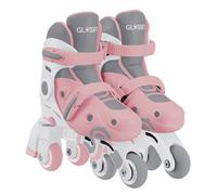 Globber Rollers évolutifs d'apprentissage Learning 2EN1 Taille 1 (26–29) Rose