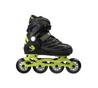 Roller fila jr wizy alu noir-lime t35-38