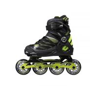 Roller fila jr wizy alu noir-lime t38-41