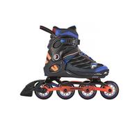 Roller fila jr wizy alu noir-rouge-bleu t38-41
