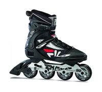 Roller fila legacy pro 80 noir-argent-rouge t45