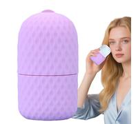 Roller Glacé Visage - Rouleau Glacé Visage en Silicone,Accessoire de Beauté Léger et Rafraîchissant Cadeau pour Épouse Amie Fille ou Petite-Amie