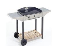 Roller Grill Chariot pour plancha PL600 CHPS 60 cm Inox Bois