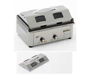 Roller Grill RCV 53176 - Protection - pour plancha - acier inoxydable - pour Roller Grill R.PL600EE, R.PL600GE, R.PSR900GEC