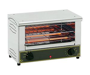 ROLLER GRILL Salamandre, un niveau, 150 toasts/h, dimensions : 450 x 285 x 305 mm (l x p x h).
