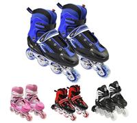 Roller in line AGNESG bleu - Support en alliage d'aluminium - Taille M (35-38) - Patins à rouleaux réglables M