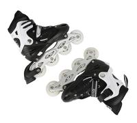 Roller in line pour enfants JEOBEST - Noir - Taille M (35-38) - Triple protection M