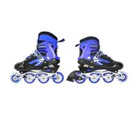 Roller in line pour enfants JEOBEST - Taille M - Bleu - Pointures 32-37 M