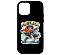 Roller Kid Like A Regular Kid Only Cooler Funny Roller Blade Coque pour iPhone 12 Mini