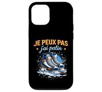 Roller Patin Humour J’AI Patin J'Peux Pas J'Ai Patin Coque pour iPhone 12/12 Pro