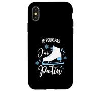 Roller Patin Humour J’AI Patin J'Peux Pas J'Ai Patin Coque pour iPhone X/XS