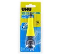 UHU Roller correcteur Pen ergonomique – application rapide, propre et précise – Blanc 10 m x 4,2 mm