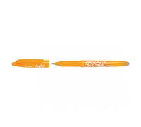Roller pilot frixion ball encre gel pointe moyenne coloris orange abricot