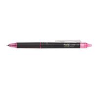 Roller PILOT FRIXION POINT CLICKER Épaisseur de trait : 0,25 mm rose