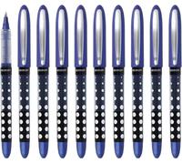 Roller Pulsar Bleu 10 Pièces Pack Économique Stylo Roller Encre Bleue Trait Précis De 0,5 Mm, Indicateur De Niveau Transparent, Technologie Capillaire E-730617 00