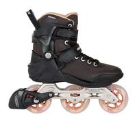 Roller quad femme Powerslide Radon Bronce 90 Noir 39