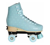 Roller Quad junior ajustables - PLAYLIFE - Classic Blue Sky - Taille 27-30 - Couleur Blanc - Glisse urbaine 39/42