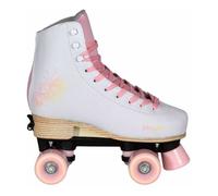 Roller Quad junior ajustables PLAYLIFE Classic Pale Rose - Blanc 35/38
