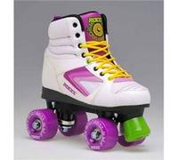 Roller quad ROCES kolossal blanc/violet/jaune taille 38 blanc/violet/jaune blanc/violet/jaune G